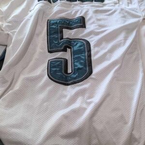 Eagles Westbrook and McNabb jerseys